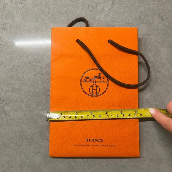 HERMES NEW SHOPPING GIFT BAG SMALL - Picture 4 of 5
